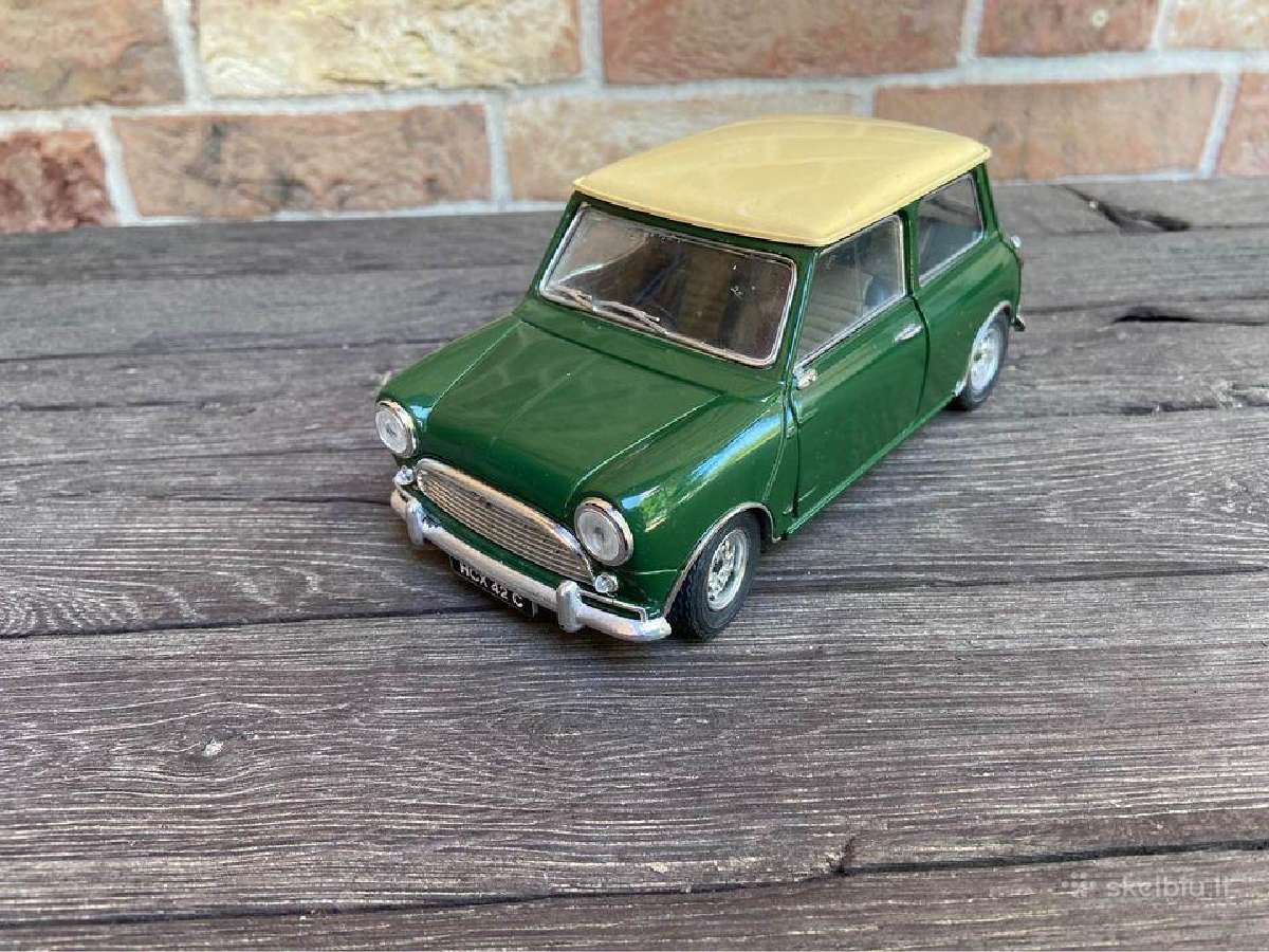 Mini cooper rover mini 1:18 senovinis 1964