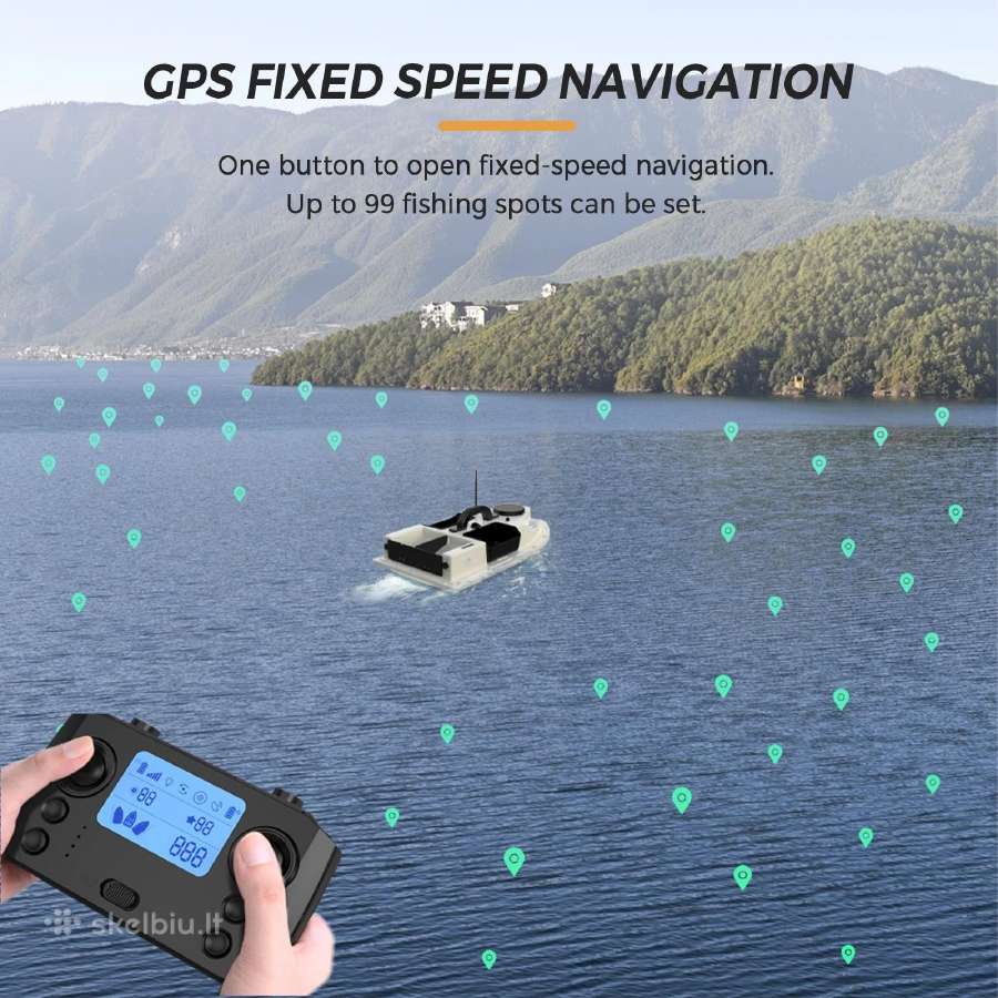 Naujos Žvejybos pašarų gabenimo valtys su GPS - nuotraukos Nr. 14