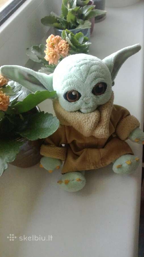 Minkštasis žaislas Yoda