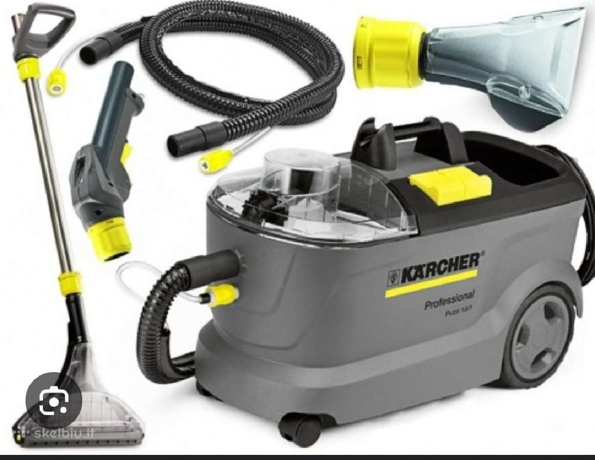 Karcher puzzi 10/1 plaunamo siurblio nuoma Vilnius