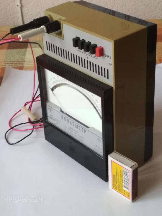 Laboratorinis voltmetrase+515 matuoja pastovi i - nuotraukos Nr. 7