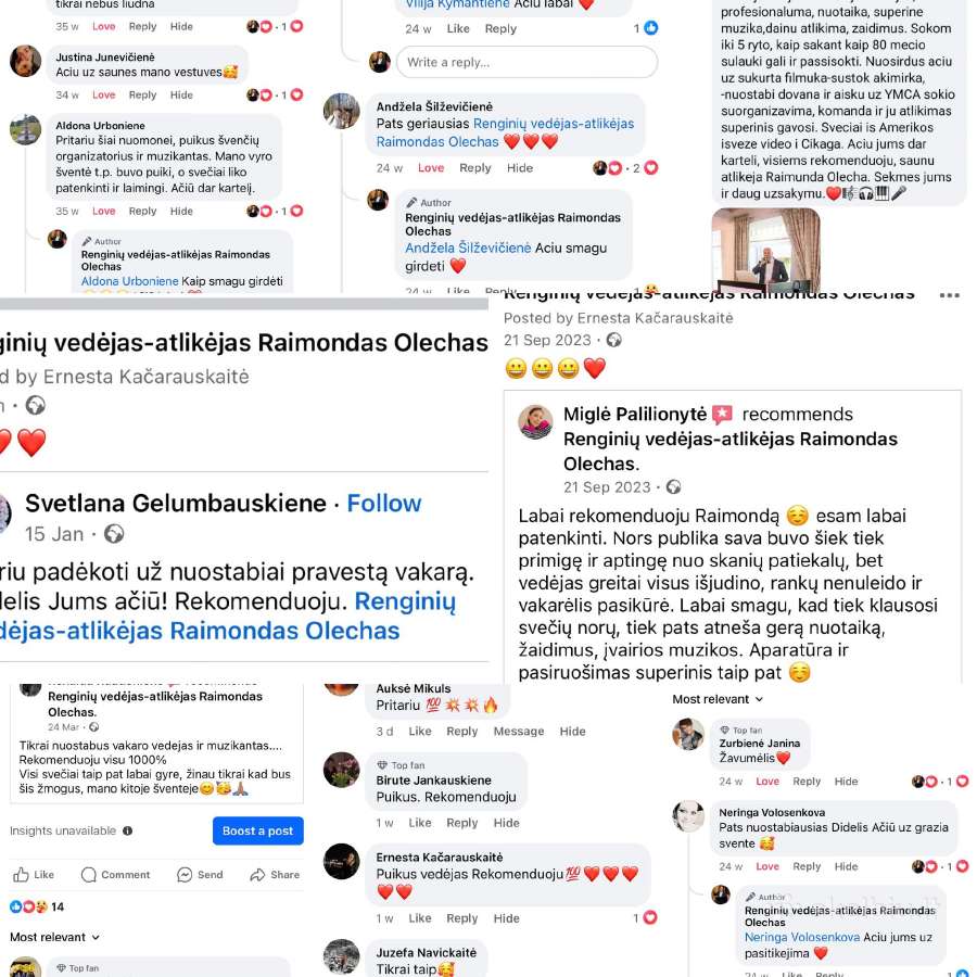 Muzikantas - Renginių vedėjas Raimondas Olechas - nuotraukos Nr. 3