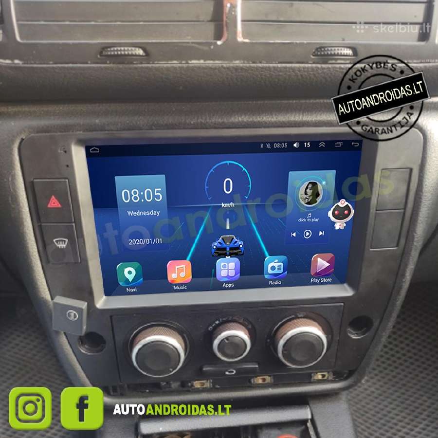Volkswagen Passat B5 2004-07 Android multimedia