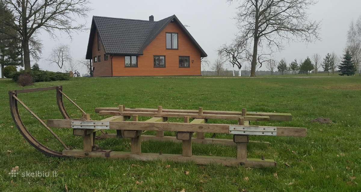 Senovinės arklio traukiamos rogės - nuotraukos Nr. 2