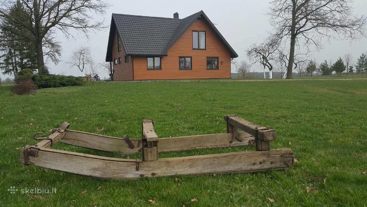 Senovinės arklio traukiamos rogės - nuotraukos Nr. 6