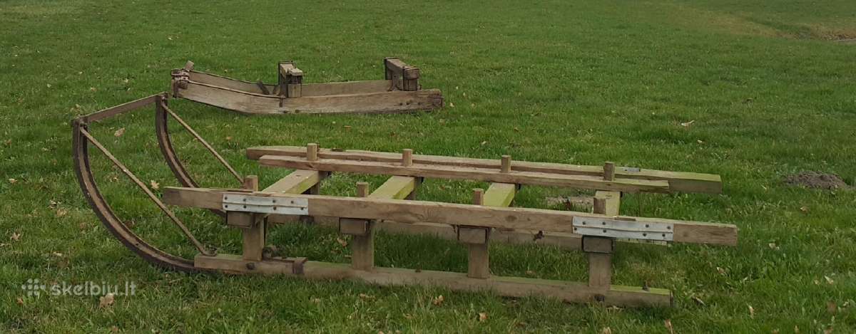Senovinės arklio traukiamos rogės - nuotraukos Nr. 10