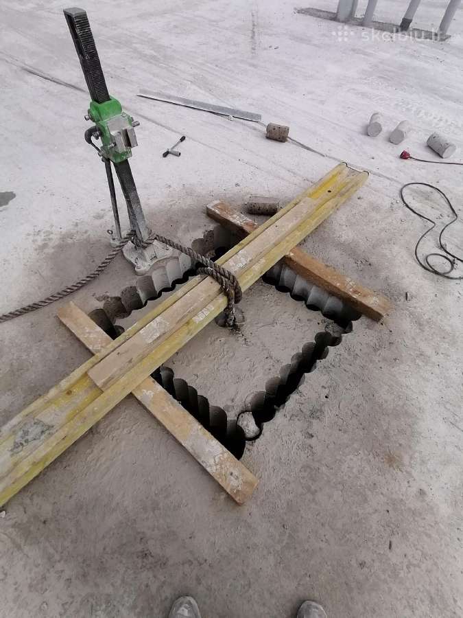 Skylių gręžimas, betono pjovimas. - nuotraukos Nr. 21