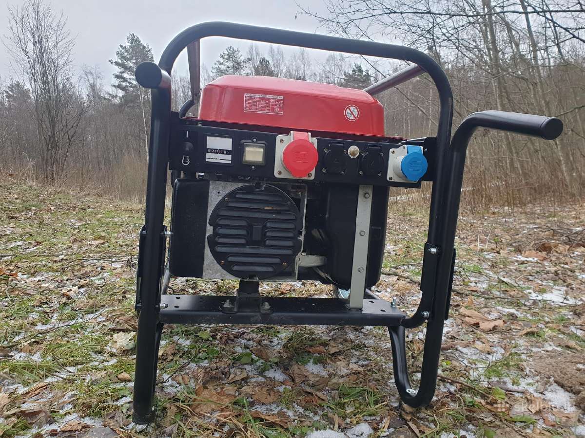 Pramoninis trifazis Honda Ecmt6500 generatorius - nuotraukos Nr. 2