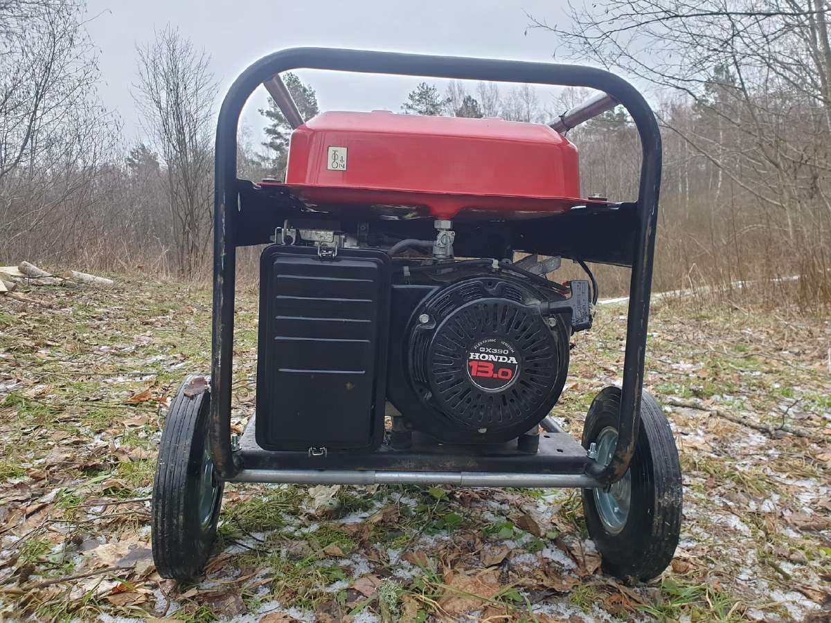 Pramoninis trifazis Honda Ecmt6500 generatorius - nuotraukos Nr. 3