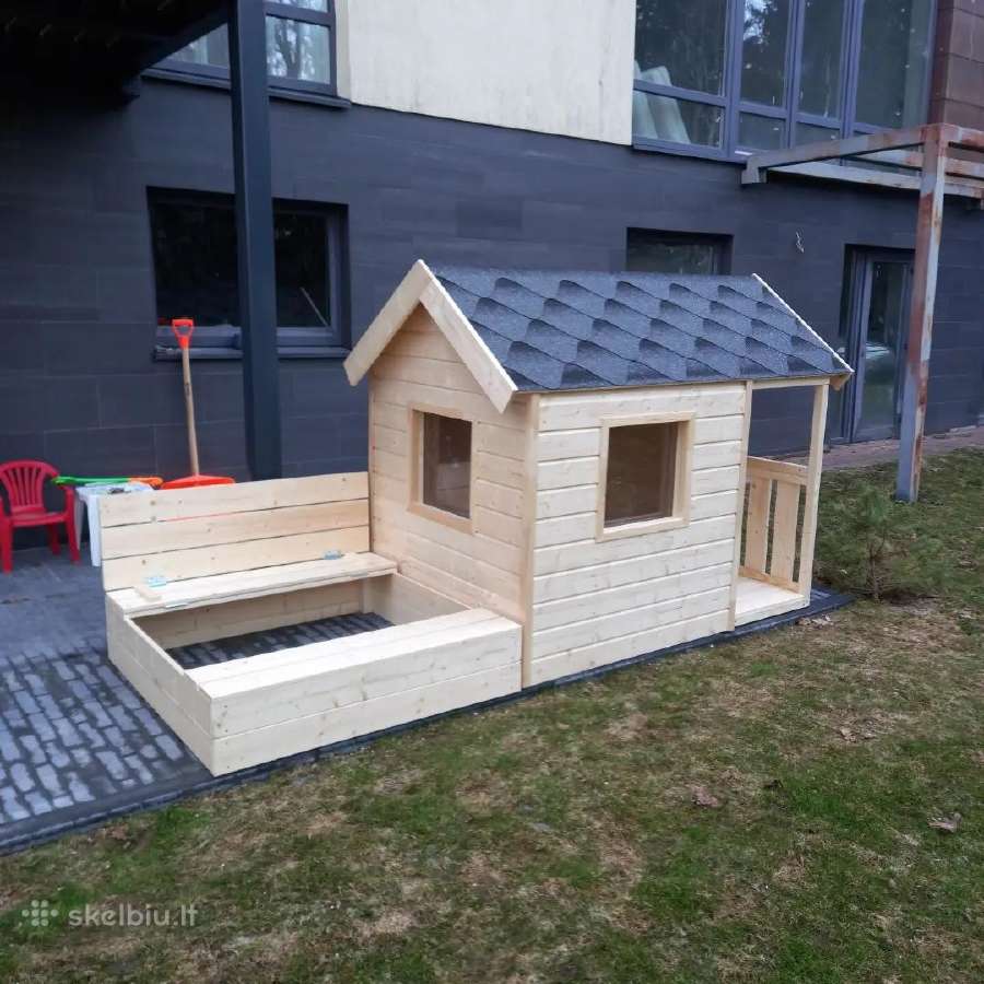 Vaikų žaidimų nameliai, aikštelės - nuotraukos Nr. 22