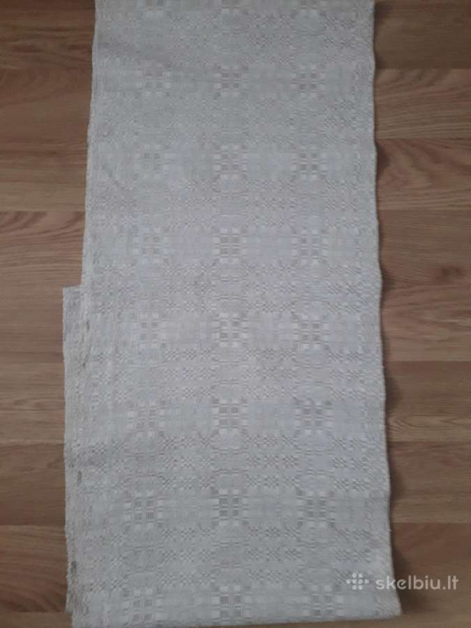 Antikvaras austi lininiai rankšluosčiai - nuotraukos Nr. 3