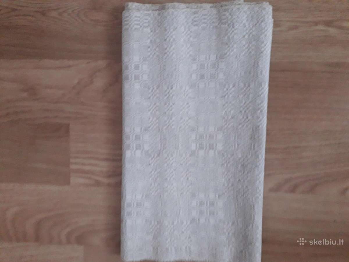 Antikvaras austi lininiai rankšluosčiai - nuotraukos Nr. 2
