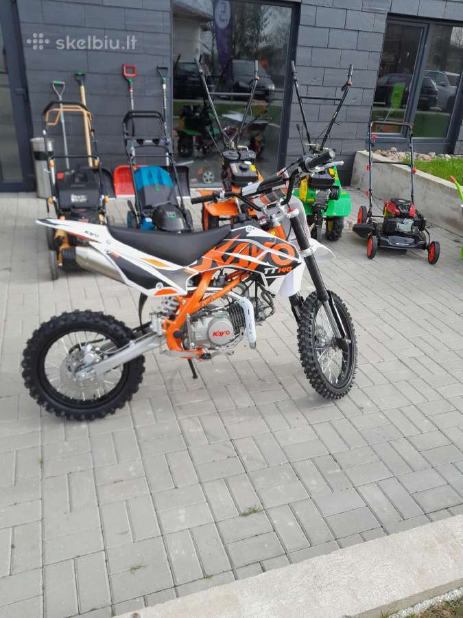 Vaikiškas Krosinis Motociklas Kayo Tt140 - nuotraukos Nr. 2