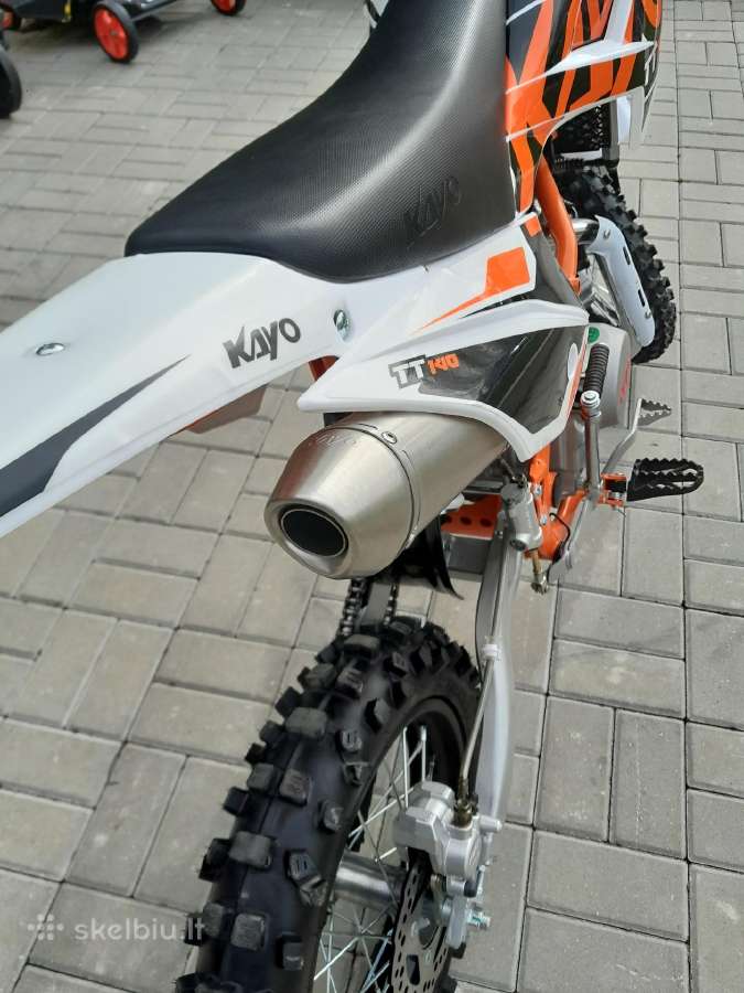 Vaikiškas Krosinis Motociklas Kayo Tt140 - nuotraukos Nr. 4