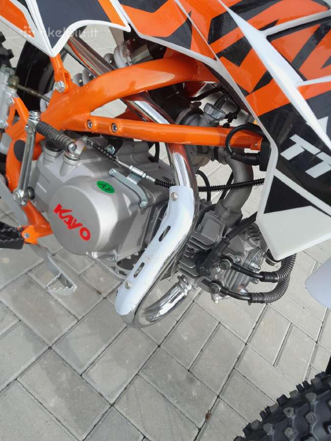 Vaikiškas Krosinis Motociklas Kayo Tt140 - nuotraukos Nr. 5
