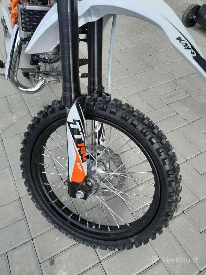 Vaikiškas Krosinis Motociklas Kayo Tt140 - nuotraukos Nr. 6