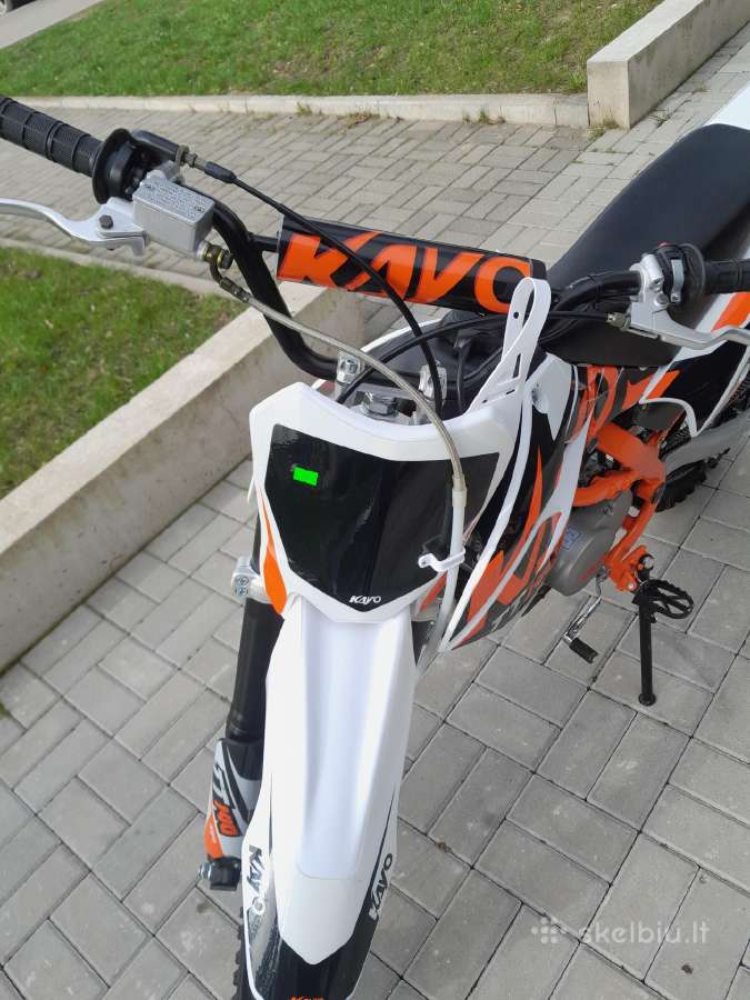 Vaikiškas Krosinis Motociklas Kayo Tt140 - nuotraukos Nr. 7