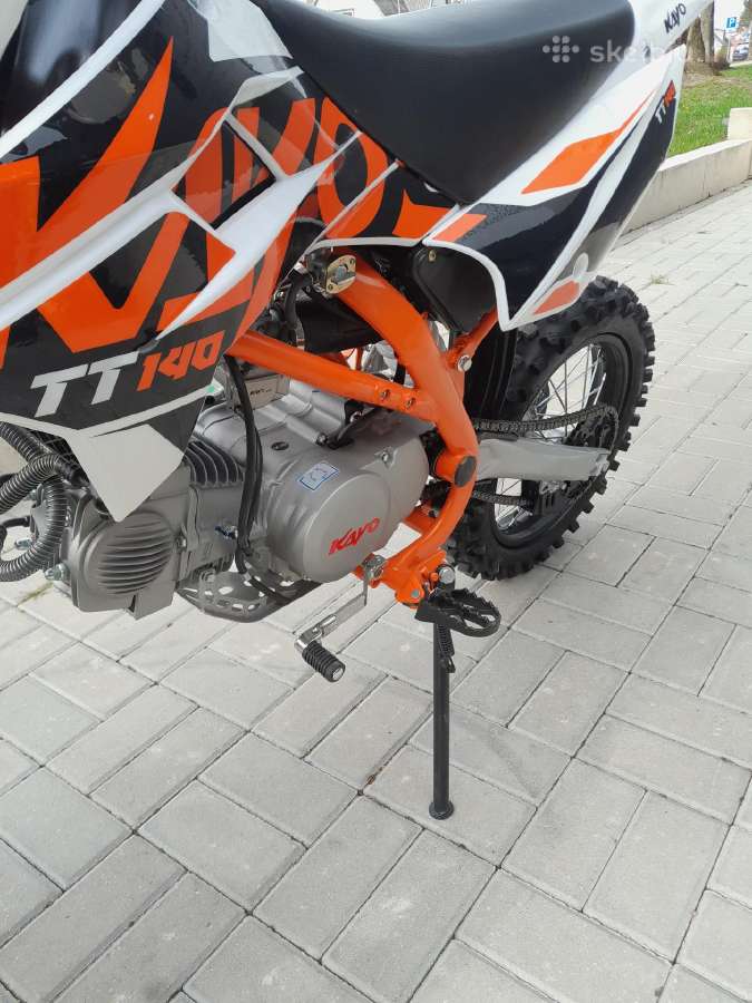 Vaikiškas Krosinis Motociklas Kayo Tt140 - nuotraukos Nr. 8