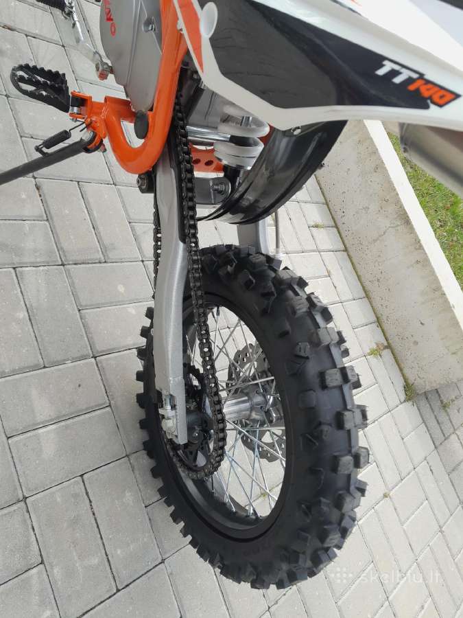 Vaikiškas Krosinis Motociklas Kayo Tt140 - nuotraukos Nr. 9