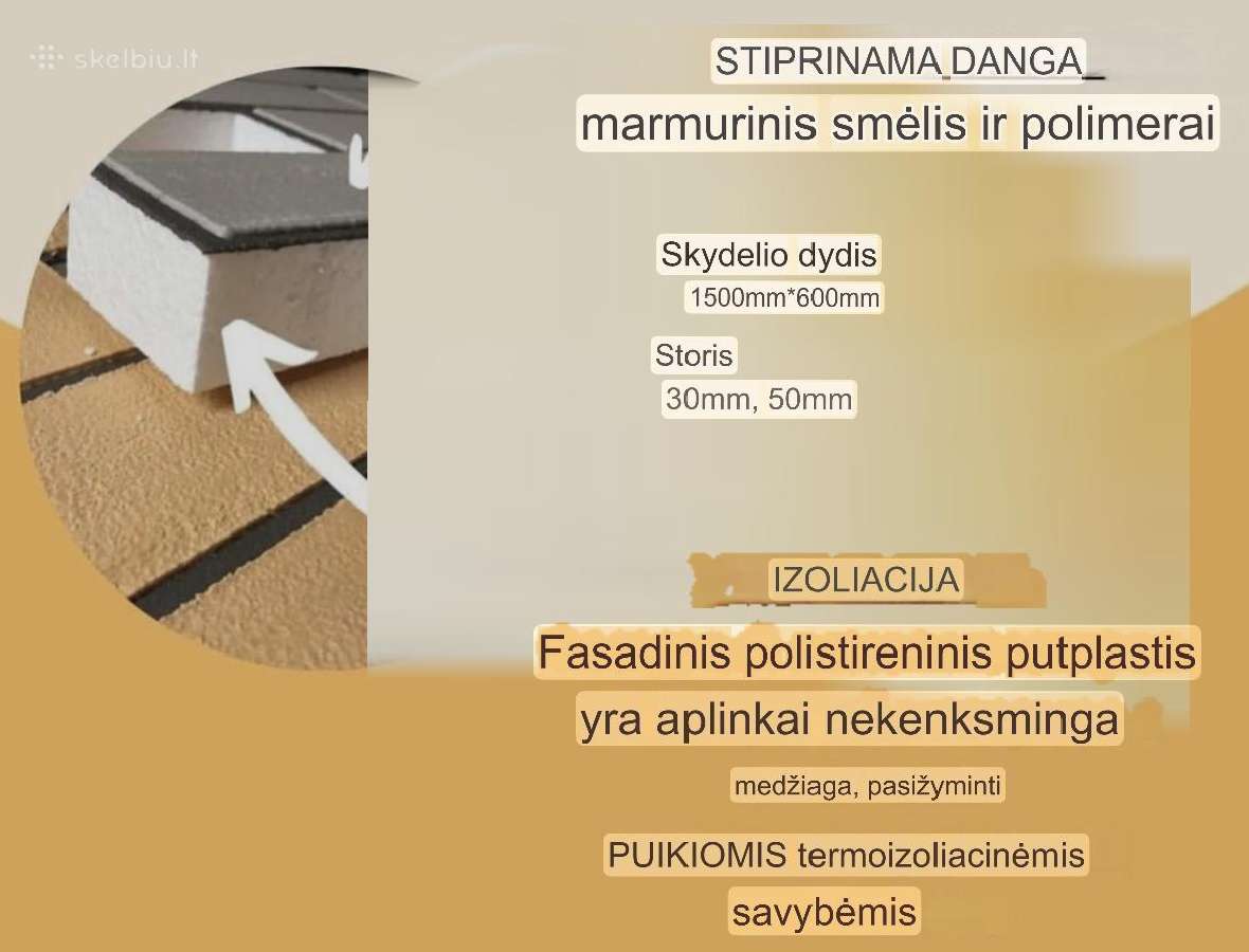 Fstone fasado plokštės - nuotraukos Nr. 2