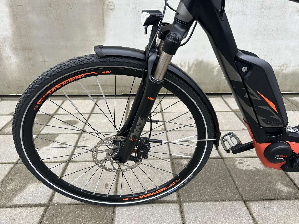 KTM elektrinis miesto dviratis - nuotraukos Nr. 4
