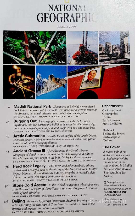 Žurnalo National Geographic (Usa) 1999-2000 m. nr. - nuotraukos Nr. 6