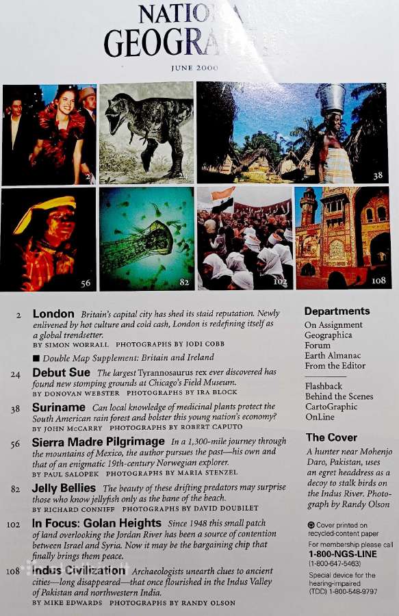 Žurnalo National Geographic (Usa) 1999-2000 m. nr. - nuotraukos Nr. 8
