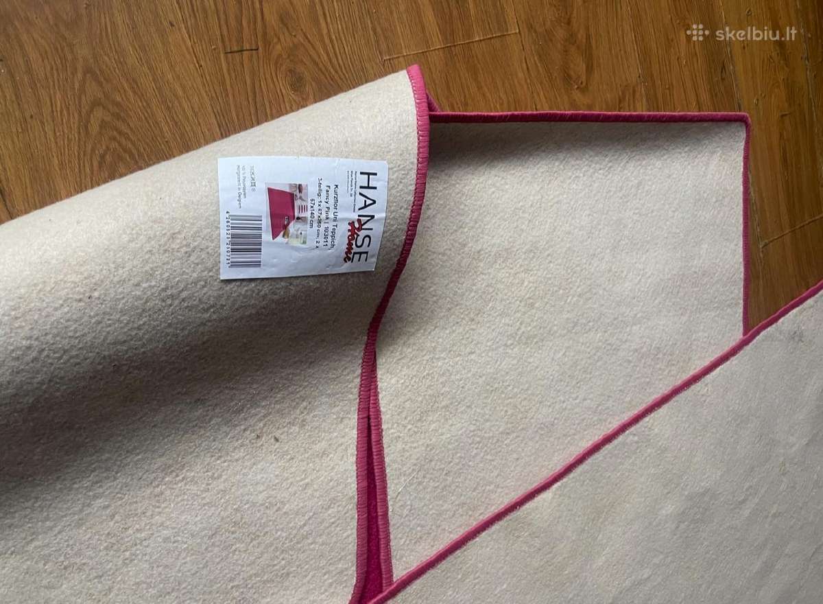 Hanse Home kilimų/ėlių komplektas Fancy Pink, 3vnt - nuotraukos Nr. 4