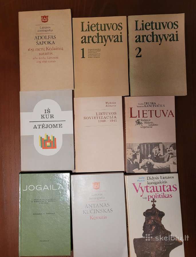 Lietuvos istorijos knygos
