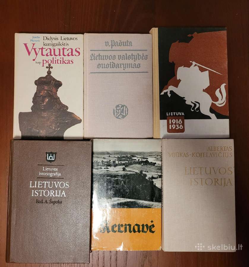 Lietuvos istorijos knygos - nuotraukos Nr. 2