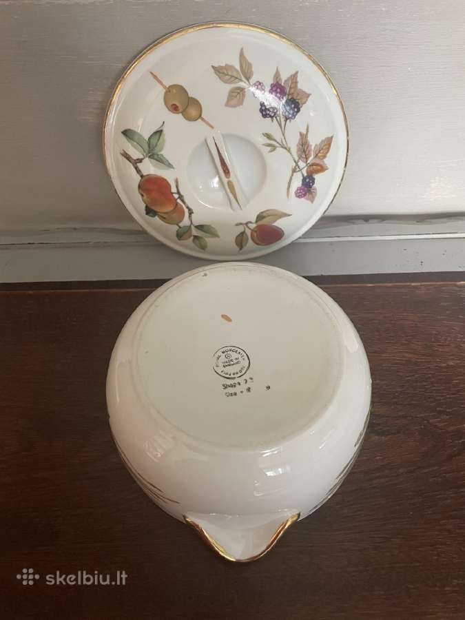 Puodas keramikinis Royal Worcester - nuotraukos Nr. 11