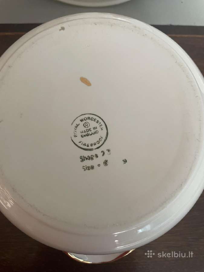 Puodas keramikinis Royal Worcester - nuotraukos Nr. 10
