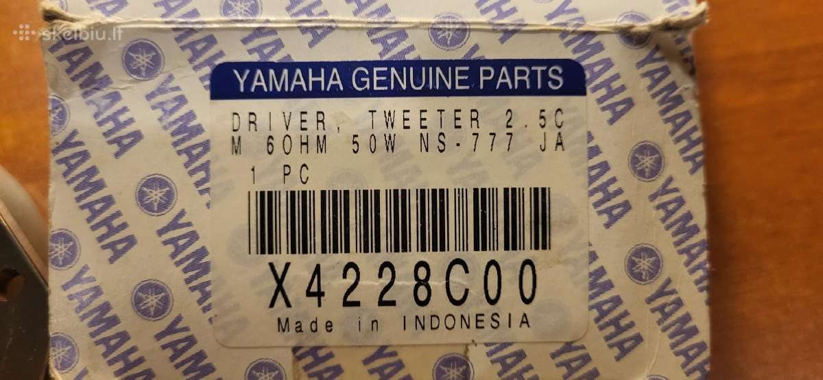 Retas labai kokibiskas Yamaha garsikalbis X4228c00 - nuotraukos Nr. 3