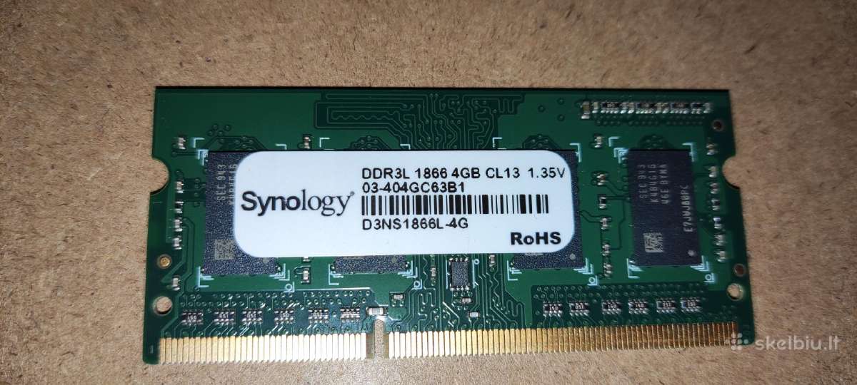 4gb Ddr3l Synology D3ns1866l-4G RAM
