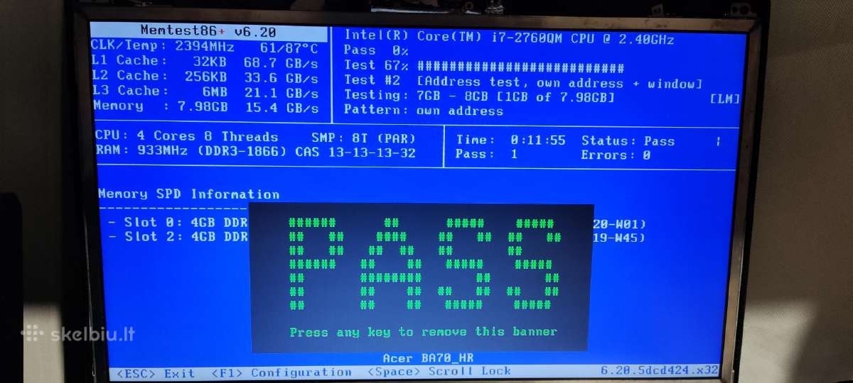 4gb Ddr3l Synology D3ns1866l-4G RAM - nuotraukos Nr. 3