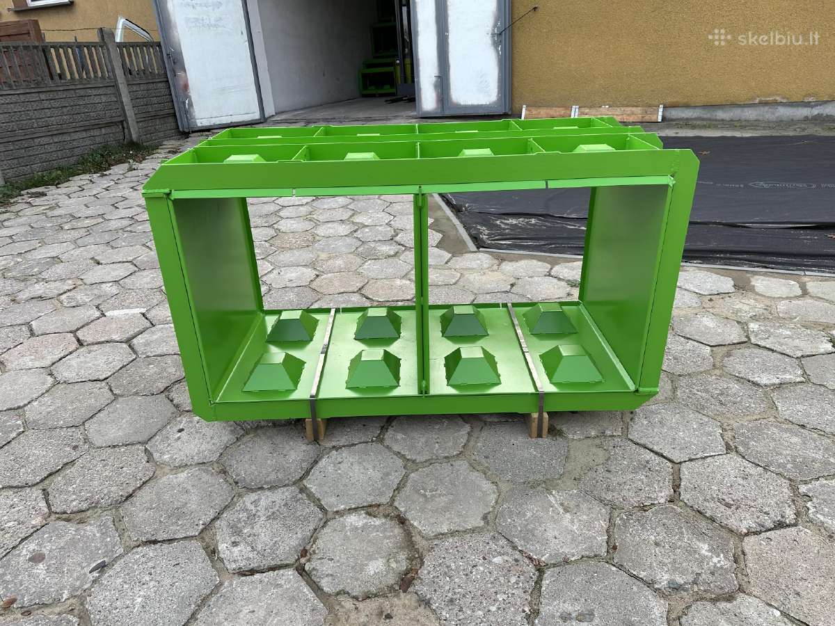 Metalinės Lego blokų formos 160/80/80 - nuotraukos Nr. 2