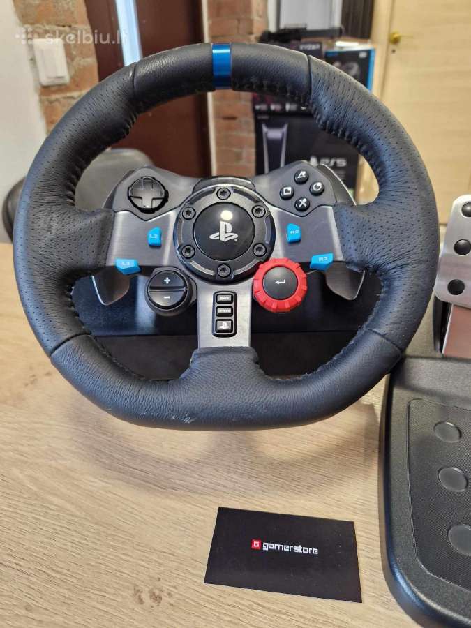 Logitech G29 žaidimų vairas su garantija - nuotraukos Nr. 2