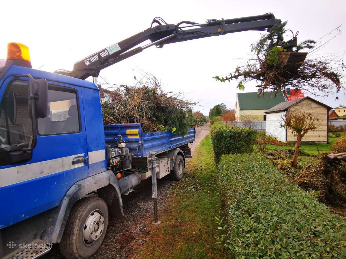 Aplinkos tvarkymas, Šakų išvežimas, Frezavimas - nuotraukos Nr. 3
