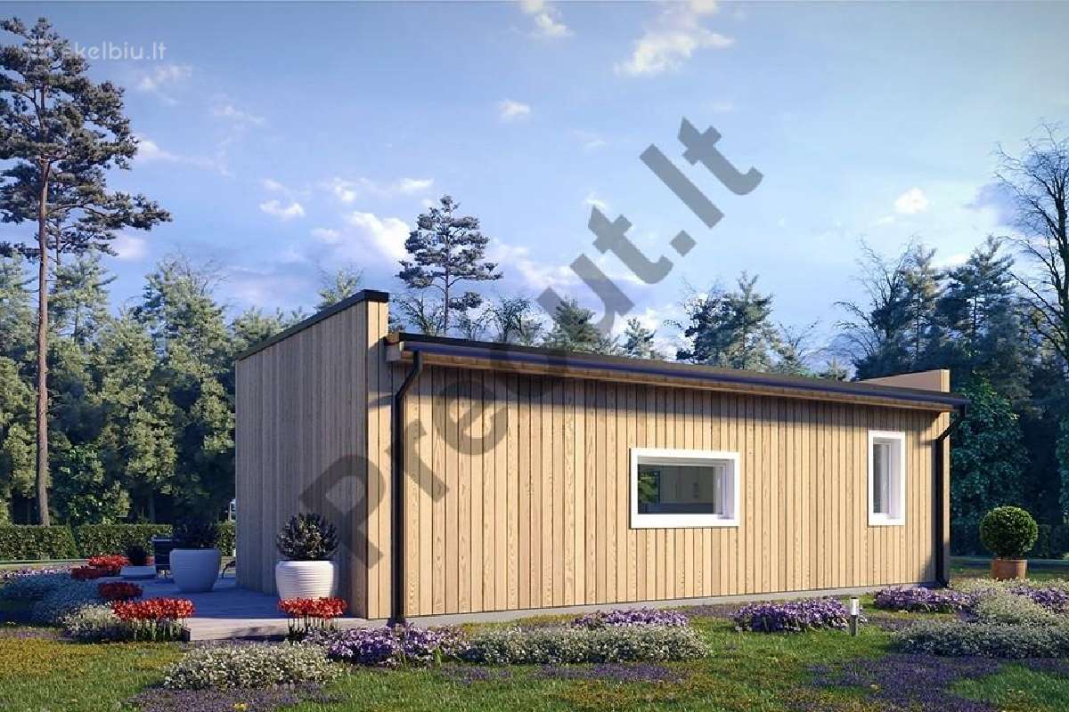 53m2 namas – 2280 Eur + PVM. Supjautas Karkasas - nuotraukos Nr. 8