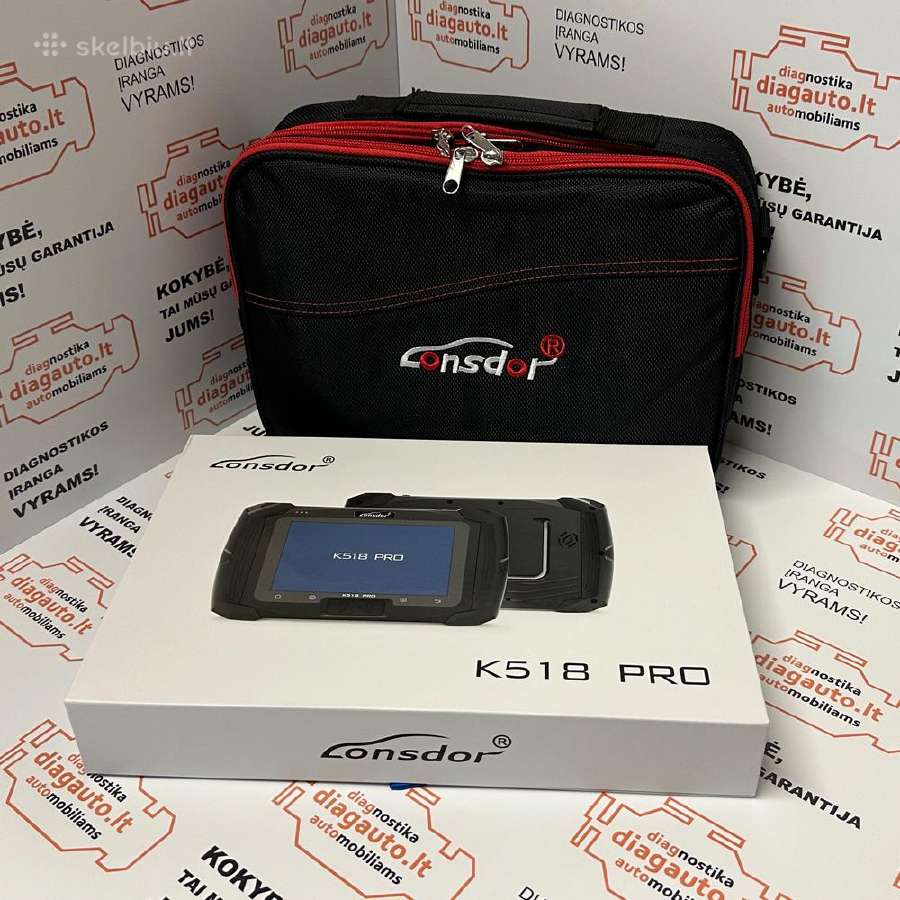 Lonsdor K518ise Pro (Fcv) Raktų Programeris Pilnas - nuotraukos Nr. 5