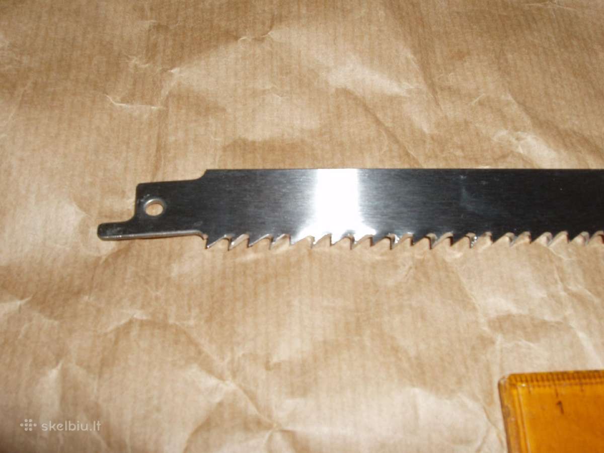 Nerūdijančio plieno tiesinio pjūklo geležtė - nuotraukos Nr. 2