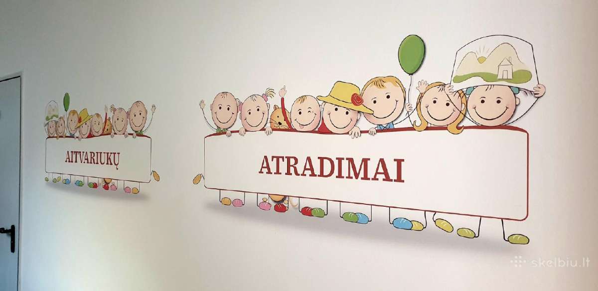 Spausdinimas ant sienų - nuotraukos Nr. 18