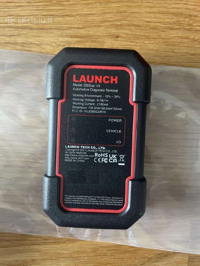 Launch X431 diagnostika - nuotraukos Nr. 11