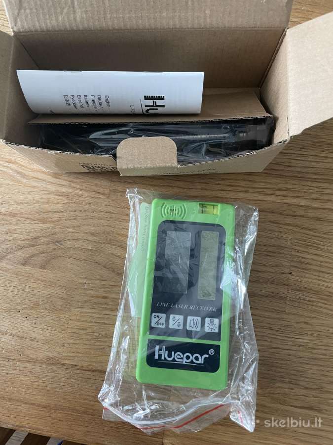 Lazerinis nivelyras Huepar 904dg 4d - nuotraukos Nr. 6