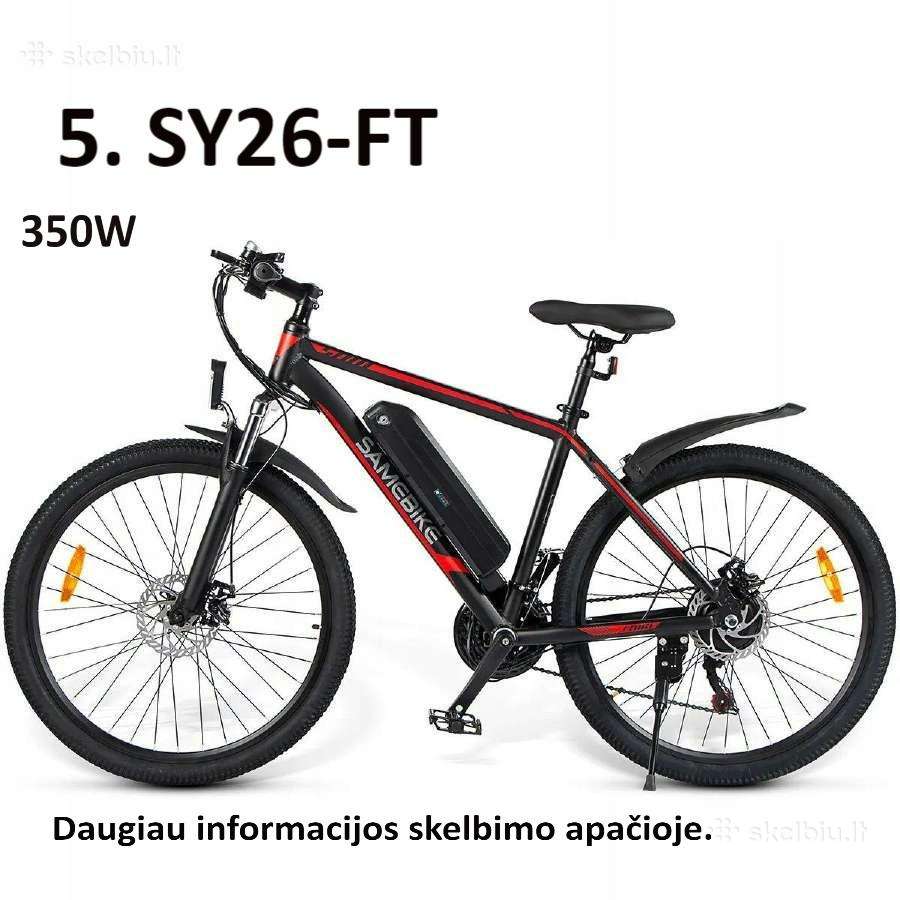 Elektrinis dviratis Samebike 20lvxd30-II 350w - nuotraukos Nr. 6
