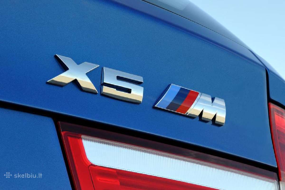 Bmw M, X, GT Bagažinės Emblemos - nuotraukos Nr. 8