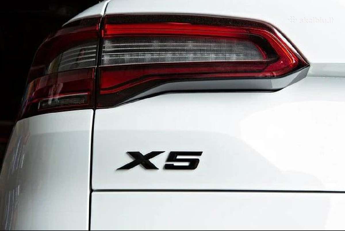 Bmw M, X, GT Bagažinės Emblemos - nuotraukos Nr. 14