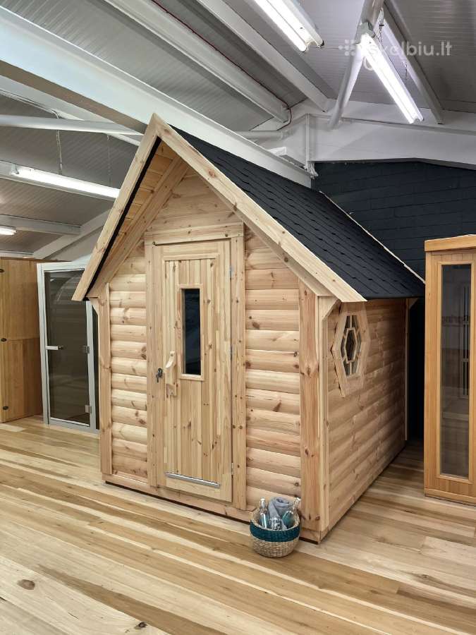 Mini sauna namukas 4m²