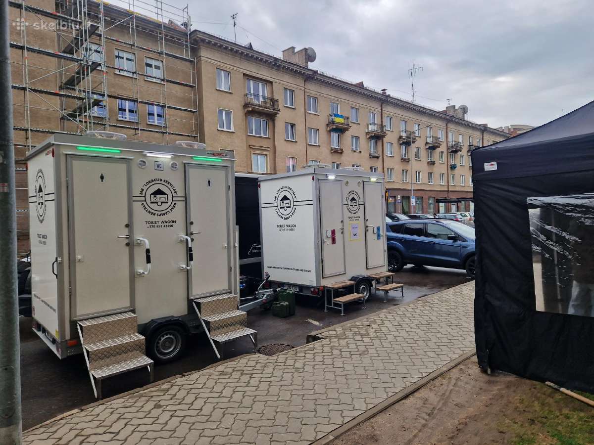 Vip tualetas šventei , įranga renginiams - nuotraukos Nr. 3