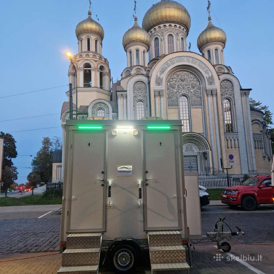 Vip tualetas šventei , įranga renginiams - nuotraukos Nr. 13